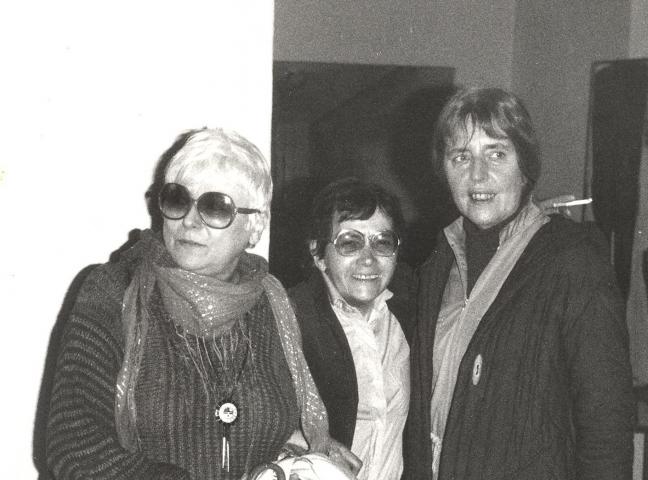 Ester Krumbachová, Květa Válová and Adriana Šimotová. 1983. Válová Sisters Archive
