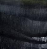 Jiřina Hankeová, Mezi Vrstvami, 1989, olej na plátně